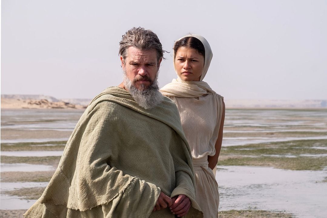 Die Odyssee : Bild Matt Damon, Zendaya