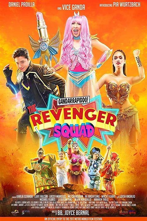 Gandarrapiddo! The Revenger Squad : Kinoposter