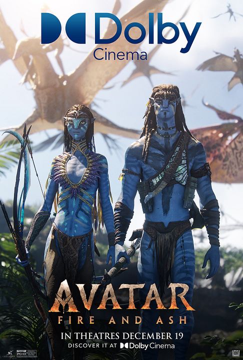 Avatar 3: Fire And Ash : Kinoposter