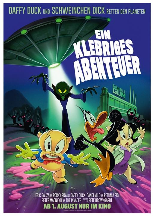 Ein klebriges Abenteuer: Daffy Duck und Schweinchen Dick retten den Planeten : Kinoposter