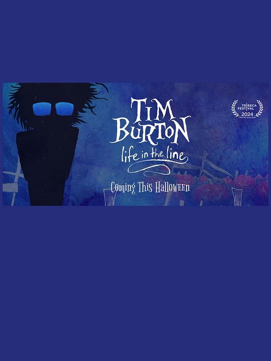 Tim Burton: Life in the Line : Kinoposter