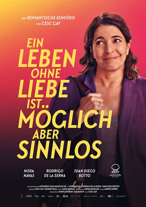 Ein Leben ohne Liebe ist möglich, aber sinnlos : Kinoposter