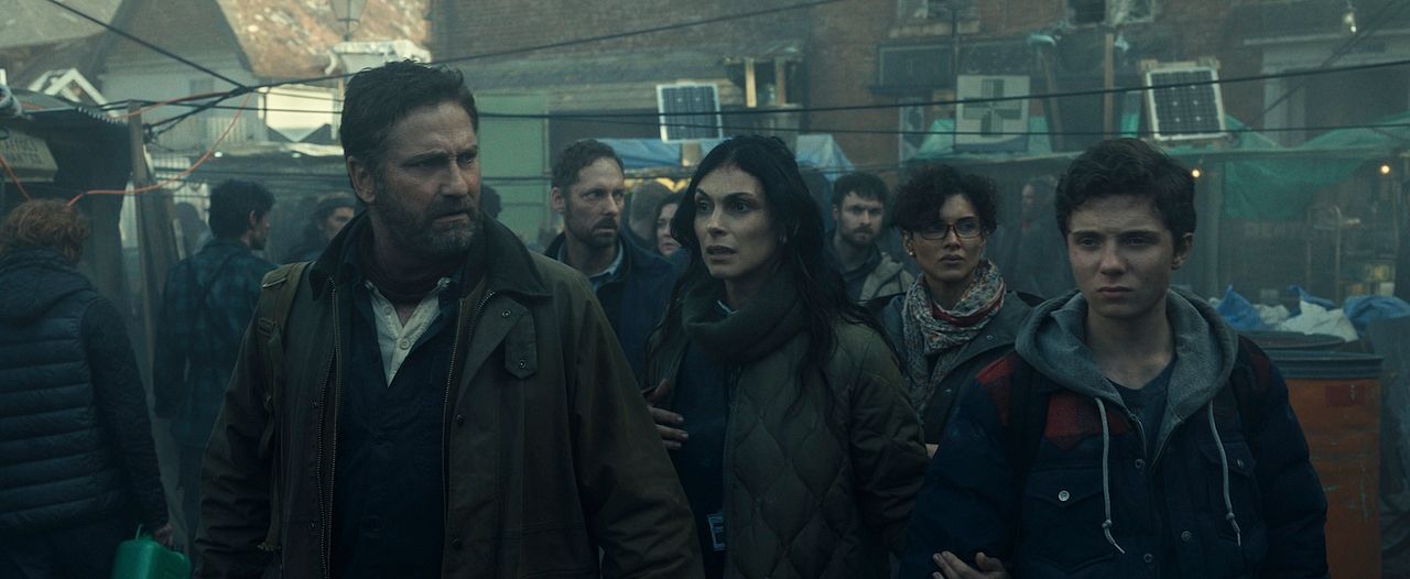 Greenland 2 : Bild Morena Baccarin, Gerard Butler, Roman Griffin Davis