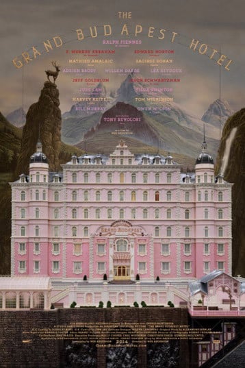 Grand Budapest Hotel : Kinoposter