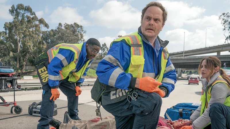 Code 3 : Bild Lil Rel Howery, Aimee Carrero, Rainn Wilson