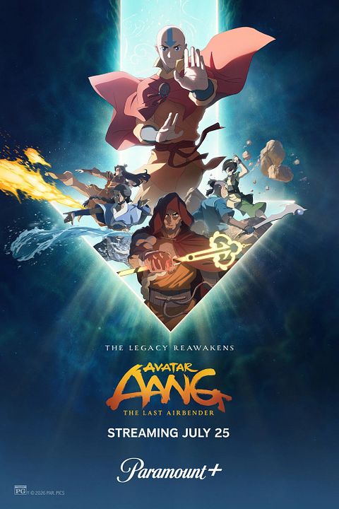 Avatar Aang: Der Herr der Elemente : Kinoposter