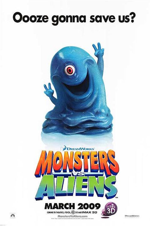 Monsters vs. Aliens : Kinoposter