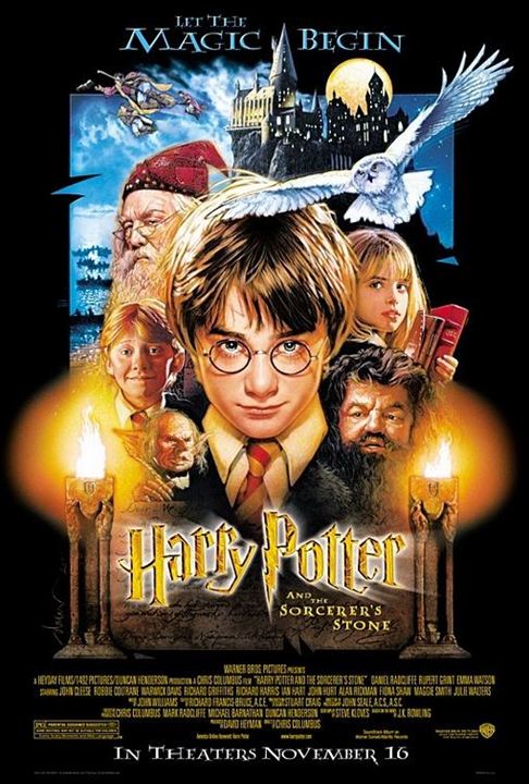 Harry Potter und der Stein der Weisen : Kinoposter