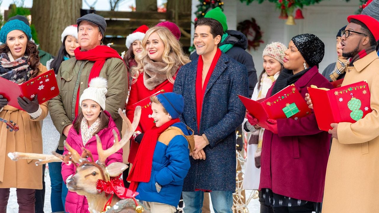 Ein Nachbar zu Weihnachten : Bild Fiona Gubelmann, Jesse Metcalfe