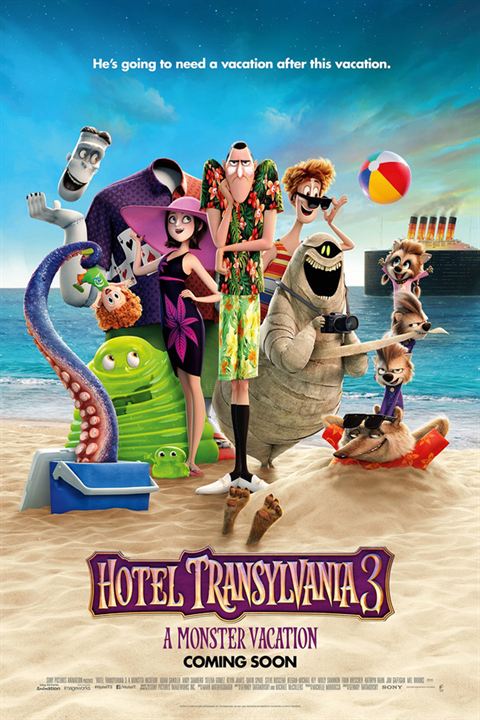 Hotel Transsilvanien 3 - Ein Monster Urlaub : Kinoposter