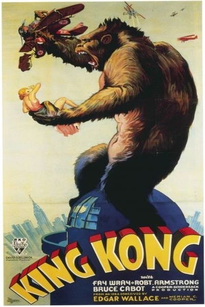 King Kong und die weiße Frau : Kinoposter