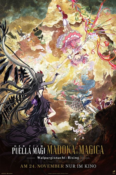 Puella Magi Madoka Magica - Der Film - Walpurgisnacht: Rising : Kinoposter