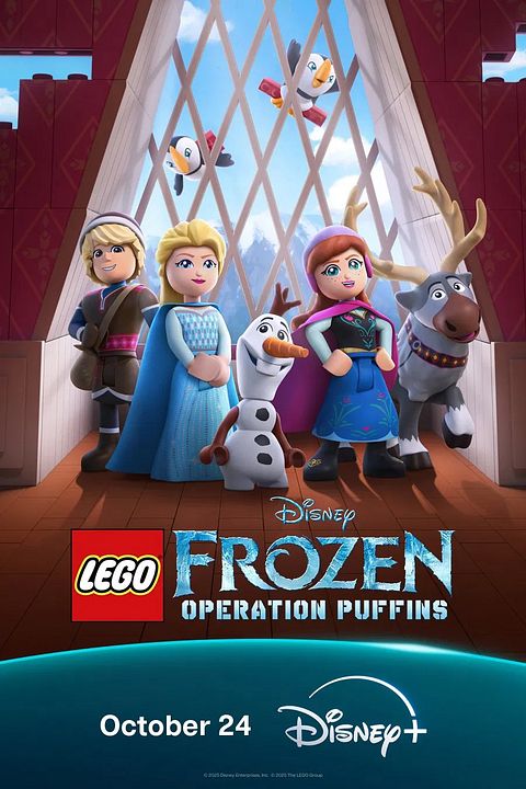 LEGO Disney Die Eiskönigin: Operation Papageitaucher : Kinoposter