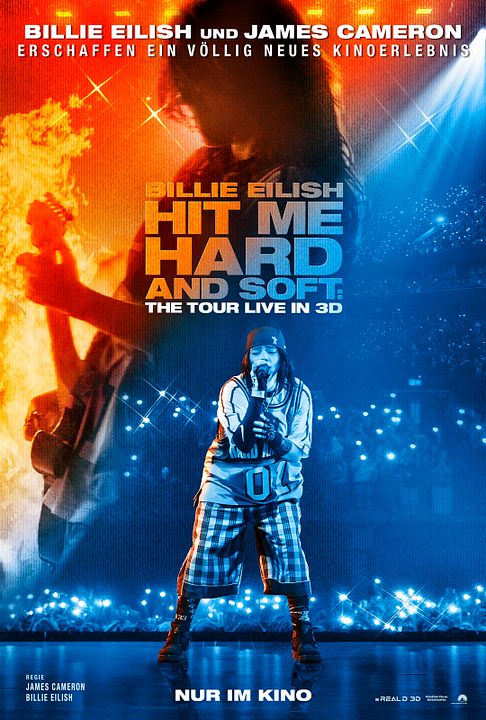 Billie Eilish - Hit Me Hard And Soft: The Tour Live In 3D : Kinoposter