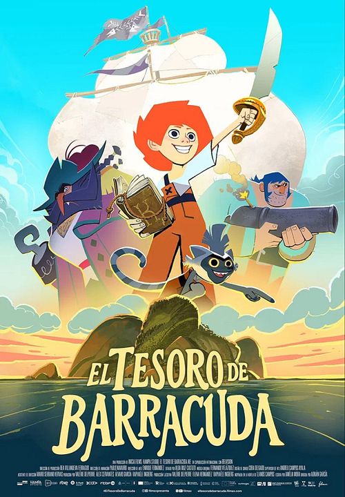 El tesoro de Barracuda : Kinoposter