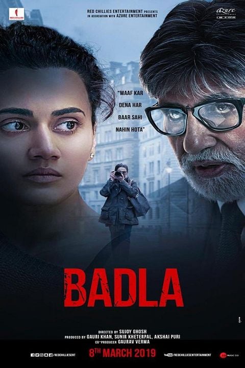 Badla : Kinoposter