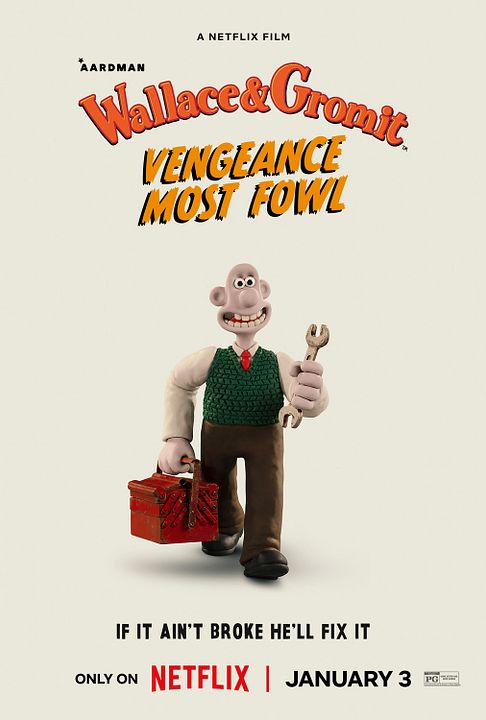 Wallace & Gromit: Vergeltung mit Flügeln : Kinoposter