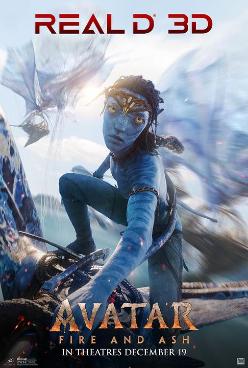 Avatar 3: Fire And Ash : Kinoposter