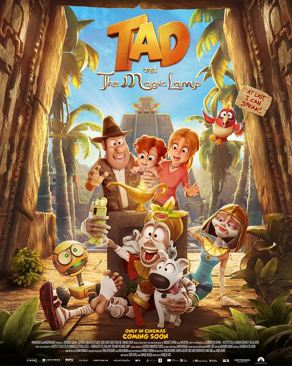 Tad Stones und die Wunderlampe : Kinoposter