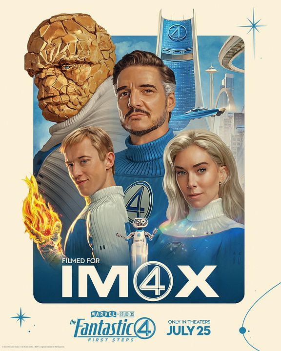 The Fantastic Four: First Steps : Kinoposter