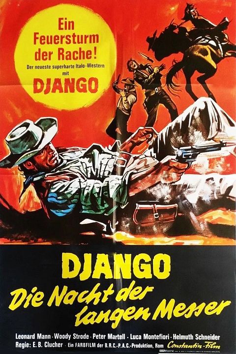 Django - Die Nacht der langen Messer : Kinoposter