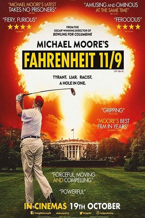 Fahrenheit 11/9 : Kinoposter