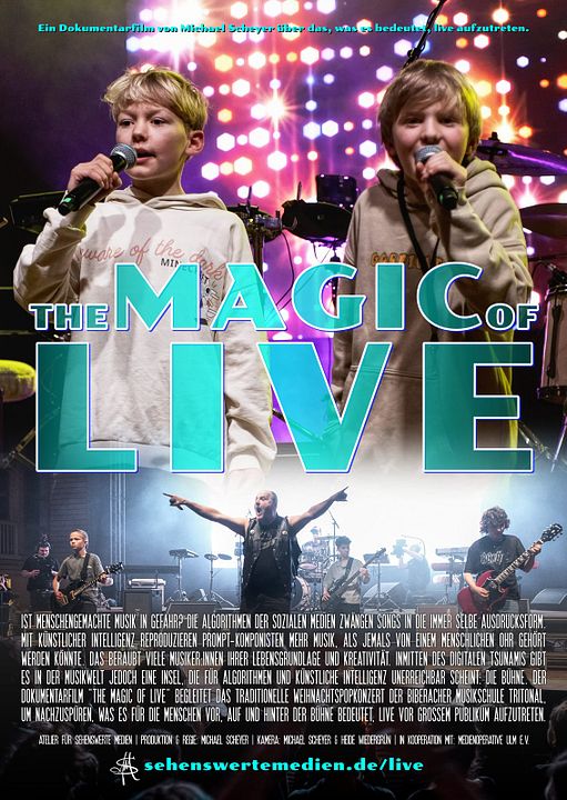 The Magic Of LIVE : Kinoposter