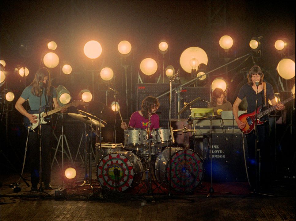 Pink Floyd at Pompeii – MCMLXXII : Bild Richard Wright, Roger Waters, David Gilmour, Nick Mason