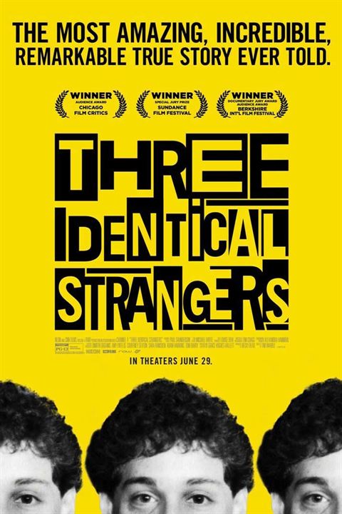 Three Identical Strangers : Kinoposter