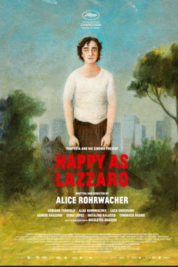 Glücklich wie Lazzaro : Kinoposter