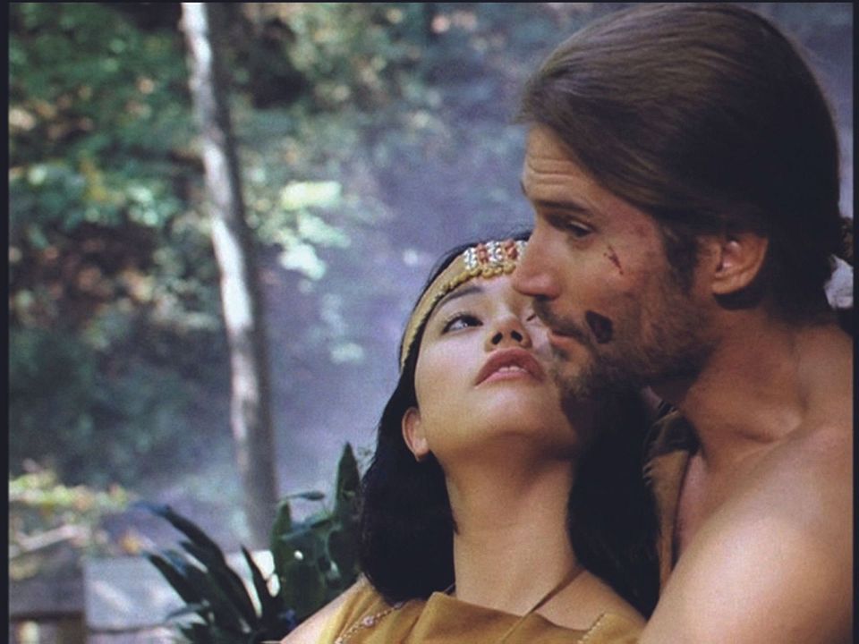 Pocahontas - Die Legende : Bild Sandrine Holt, Miles O'Keeffe