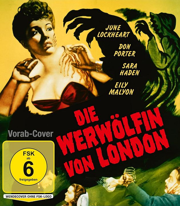 Die Werwölfin von London : Kinoposter