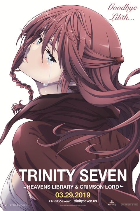 Trinity Seven: Heavens Library & Crimson Lord : Kinoposter