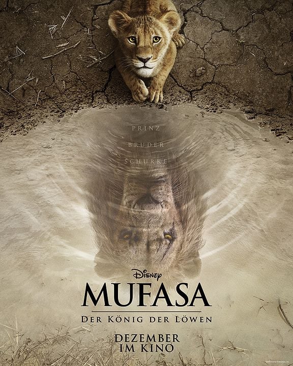 Mufasa: Der König der Löwen : Kinoposter