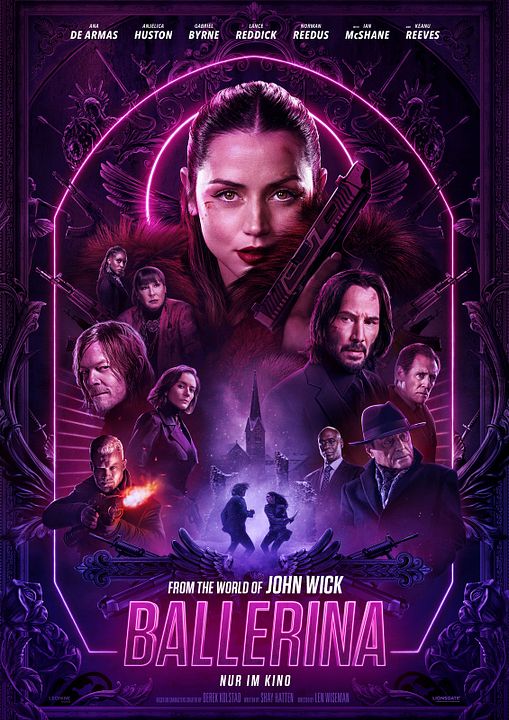 From The World Of John Wick: Ballerina : Kinoposter