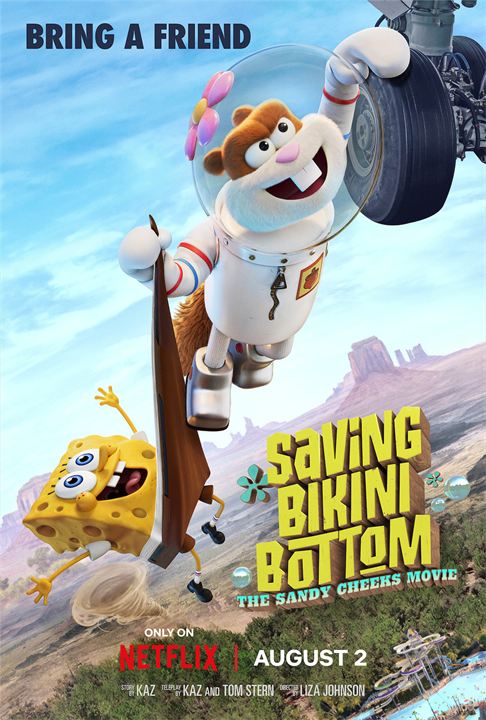 Rettet Bikini Bottom: Der Sandy Cheeks Film : Kinoposter