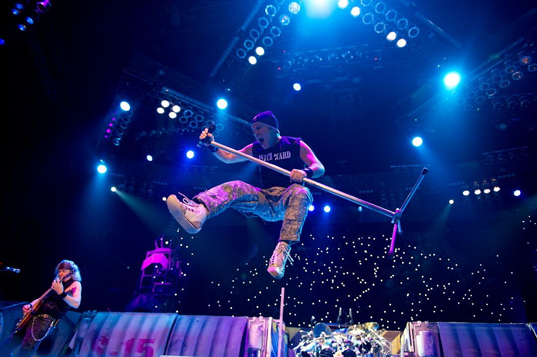 Iron Maiden: Burning Ambition : Bild Adrian Smith, Bruce Dickinson