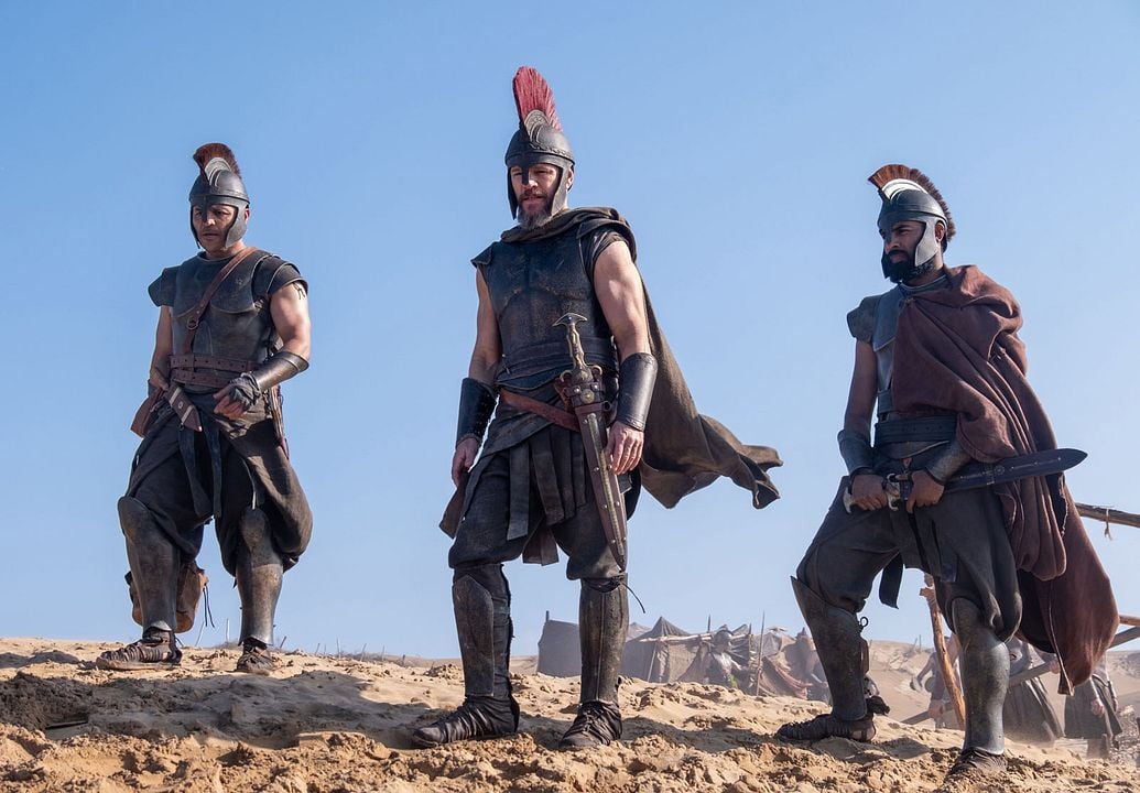 Die Odyssee : Bild Matt Damon, Himesh Patel, John Leguizamo