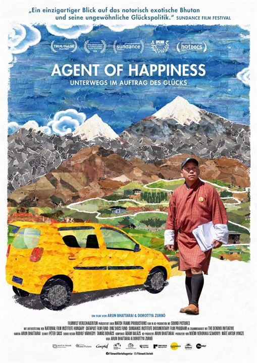 Agent of Happiness - Unterwegs im Auftrag des Glücks : Kinoposter