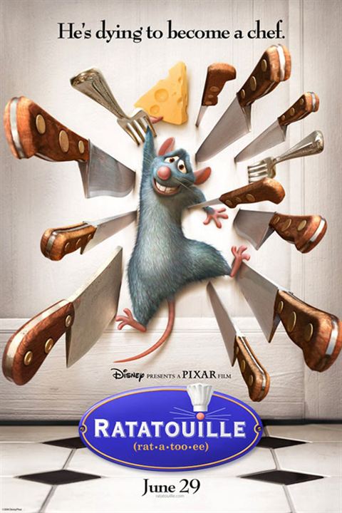 Ratatouille : Kinoposter