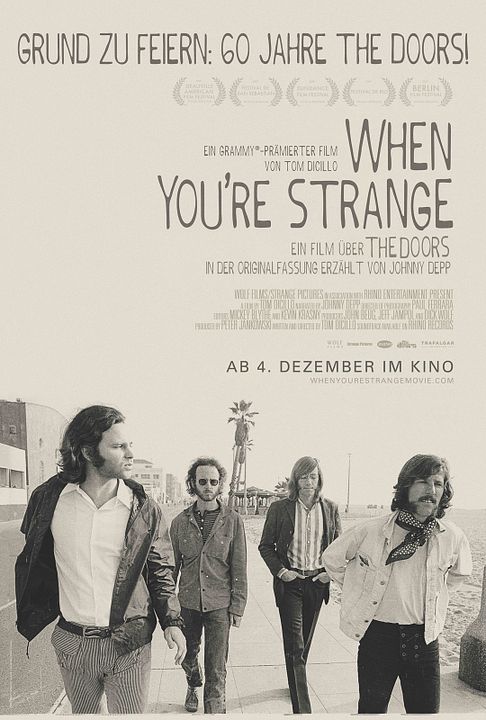 The Doors - When You're Strange : Kinoposter