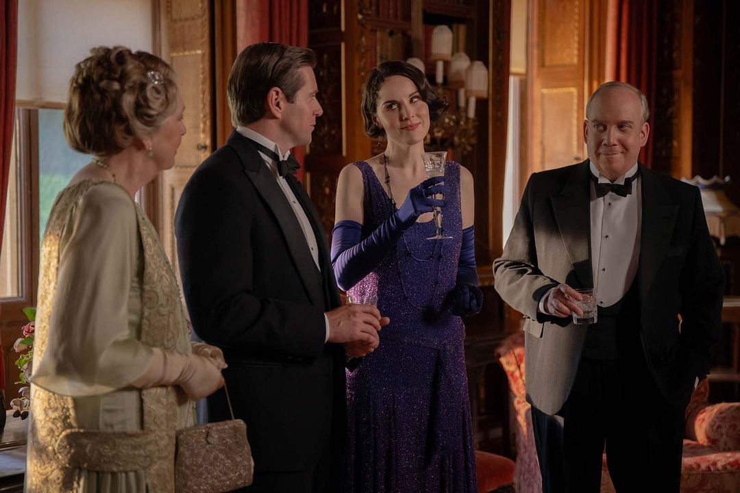 Downton Abbey: Das große Finale : Bild Michelle Dockery, Allen Leech, Penelope Wilton, Paul Giamatti