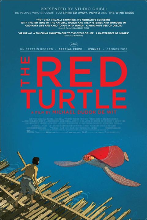 Die rote Schildkröte : Kinoposter