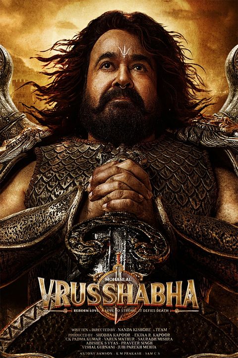 Vrusshabha : Kinoposter