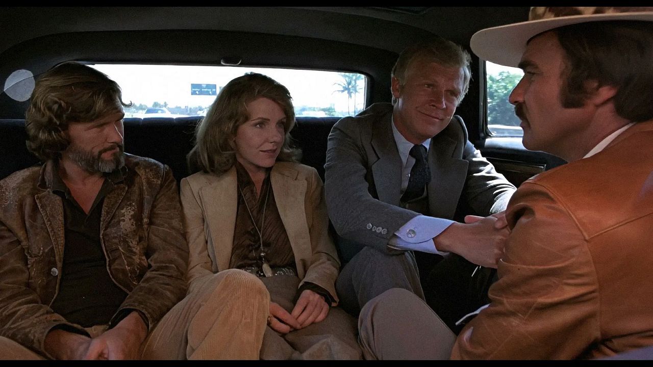 Zwei ausgebuffte Profis : Bild Kris Kristofferson, Jill Clayburgh, Burt Reynolds