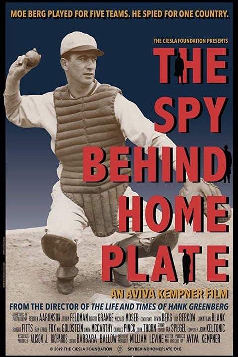 The Spy Behind Home Plate : Kinoposter