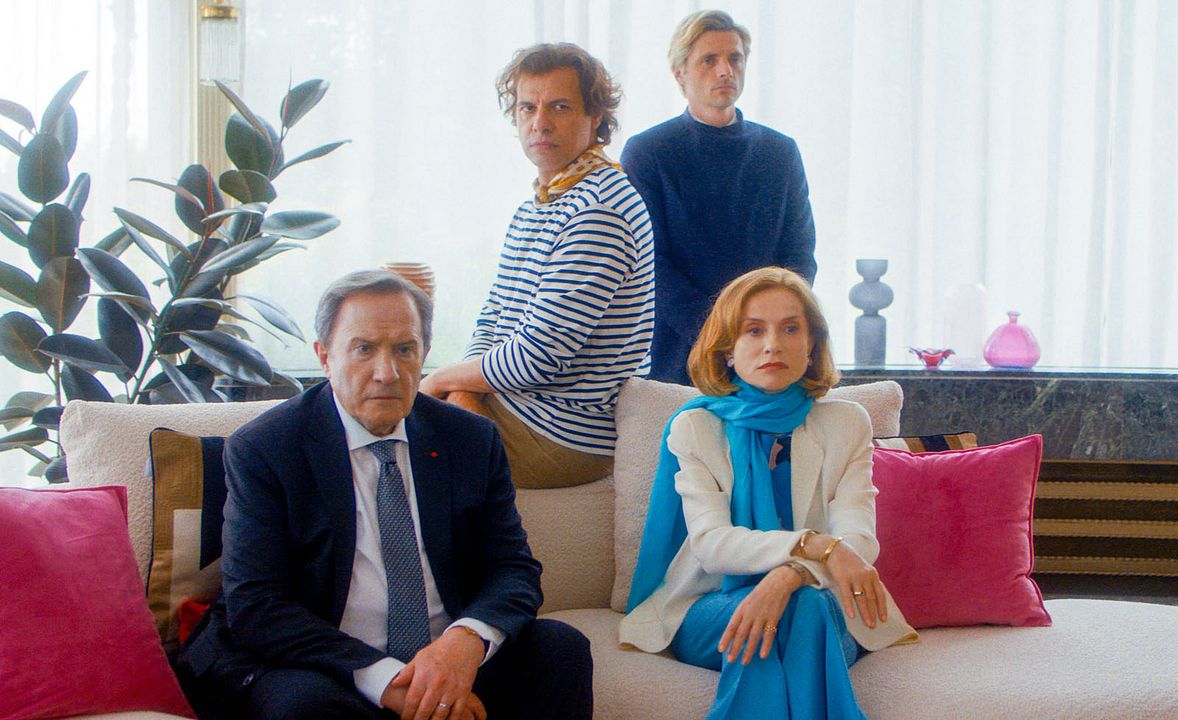 Die reichste Frau der Welt : Bild Raphaël Personnaz, Isabelle Huppert, André Marcon, Laurent Lafitte