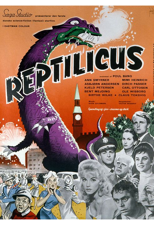 Reptilicus : Kinoposter
