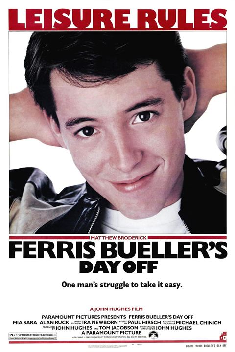 Ferris macht blau : Kinoposter
