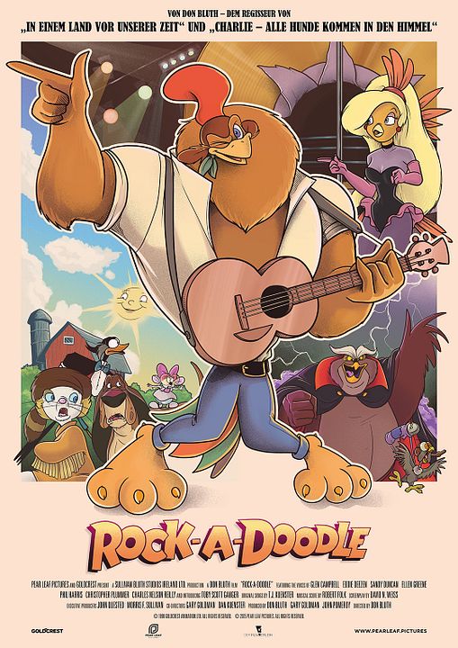 Rock-a-Doodle – Ein Hahn erobert die Stadt : Kinoposter